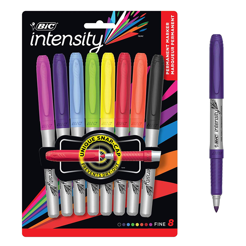 Bic Mark It Permanent Markers 8 Ct