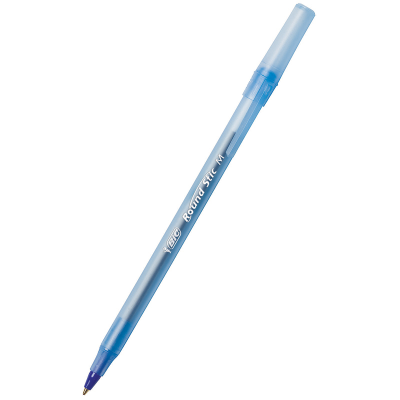 (12 Dz) Bic Stick Pens Medium Blue