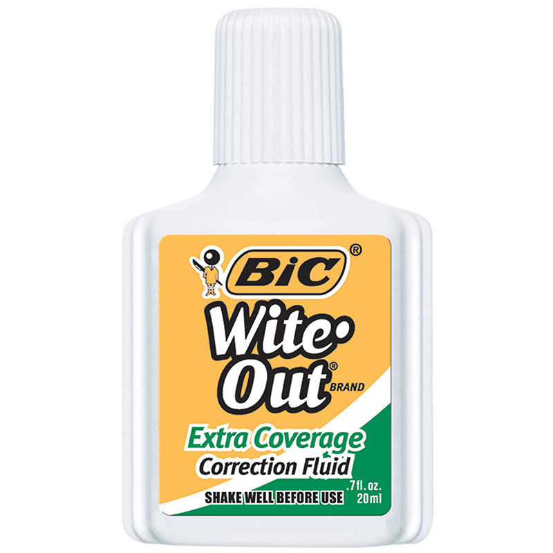 (12 Ea) Bic Wite Out Correction