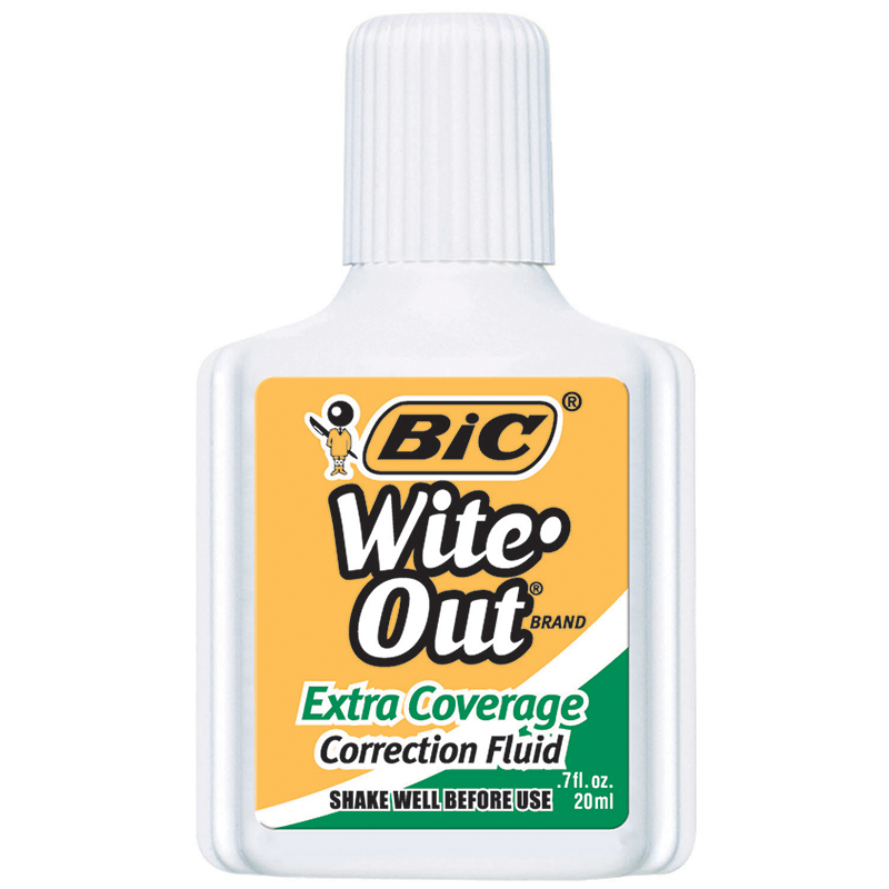 Bic Wite Out Correction Fluid Extra