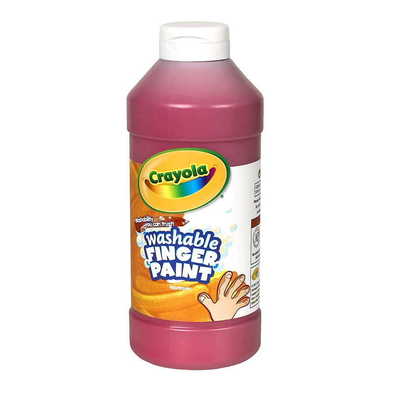 (3 Ea) Washable Fingerpaint 16oz