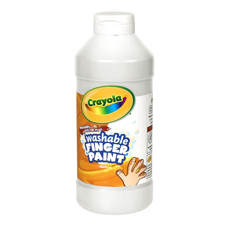 Washable Fingerpaint 16oz White