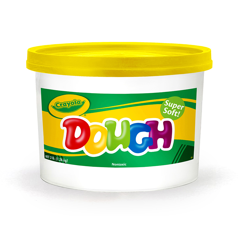 Modeling Dough 3lb Bucket Yellow