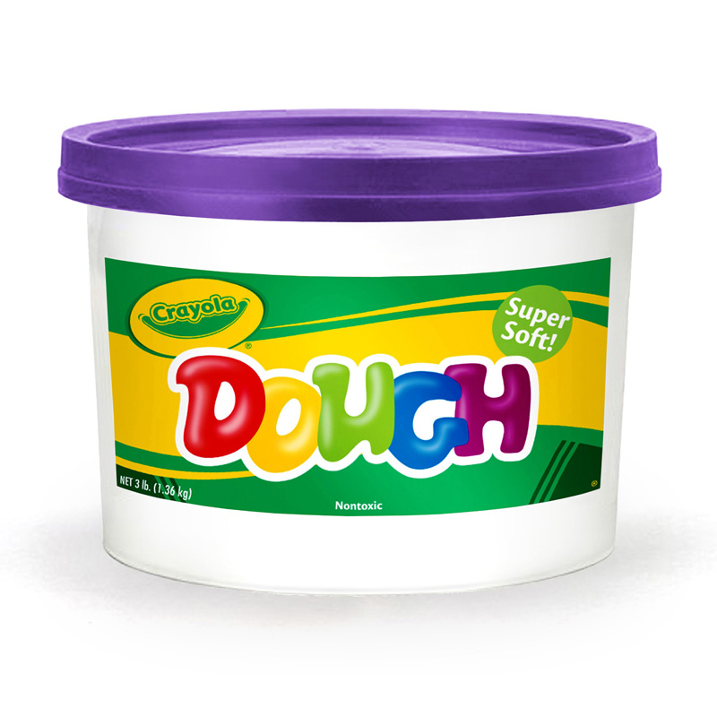 Modeling Dough 3lb Bucket Purple