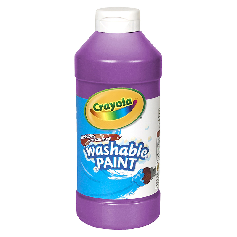 Crayola Washable Paint 16oz Violet