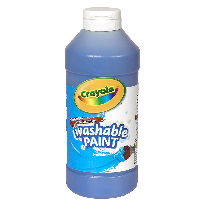 Crayola Washable Paint 16 Oz Blue