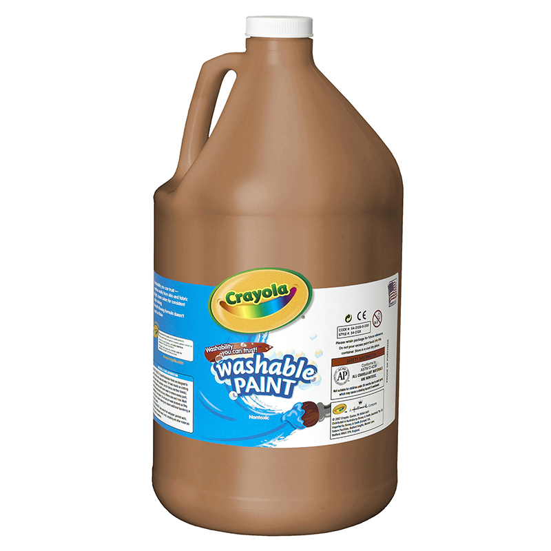 Washable Paint Gallon Brown