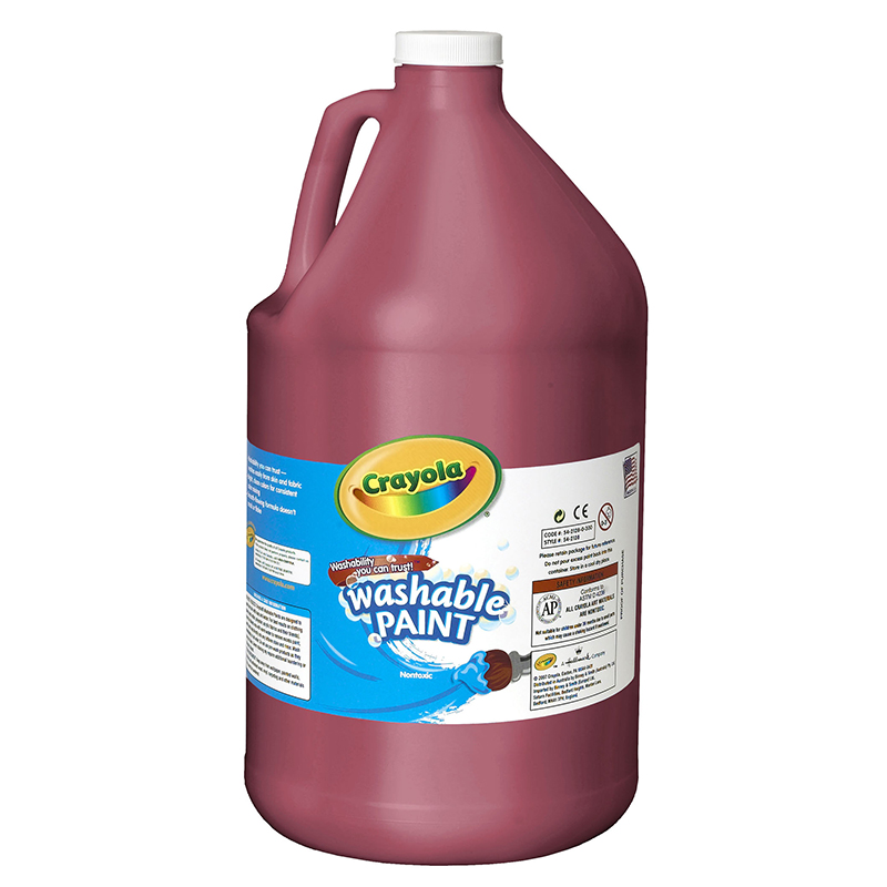 Washable Paint Gallon Red