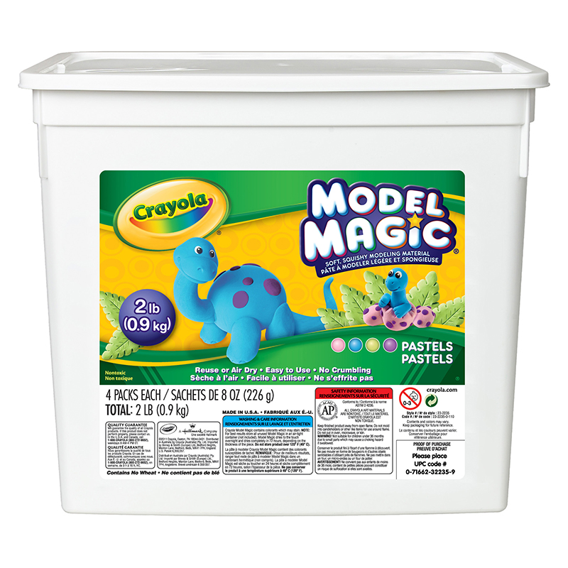 2 Lb Bucket Model Magic Pastel