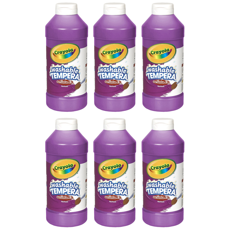 (6 Ea) Artista Ii Tempera 16 Oz