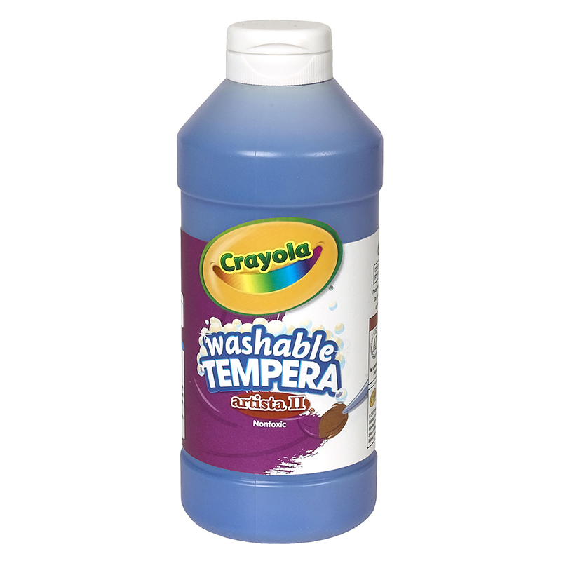 (6 Ea) Artista Ii Tempera 16 Oz Blu