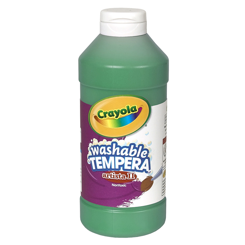 (6 Ea) Artista Ii Tempera 16 Oz Grn