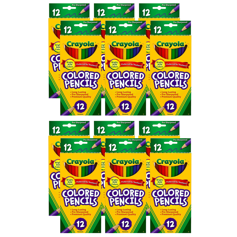 (12 Bx)Crayola Colored Pencils 12ct