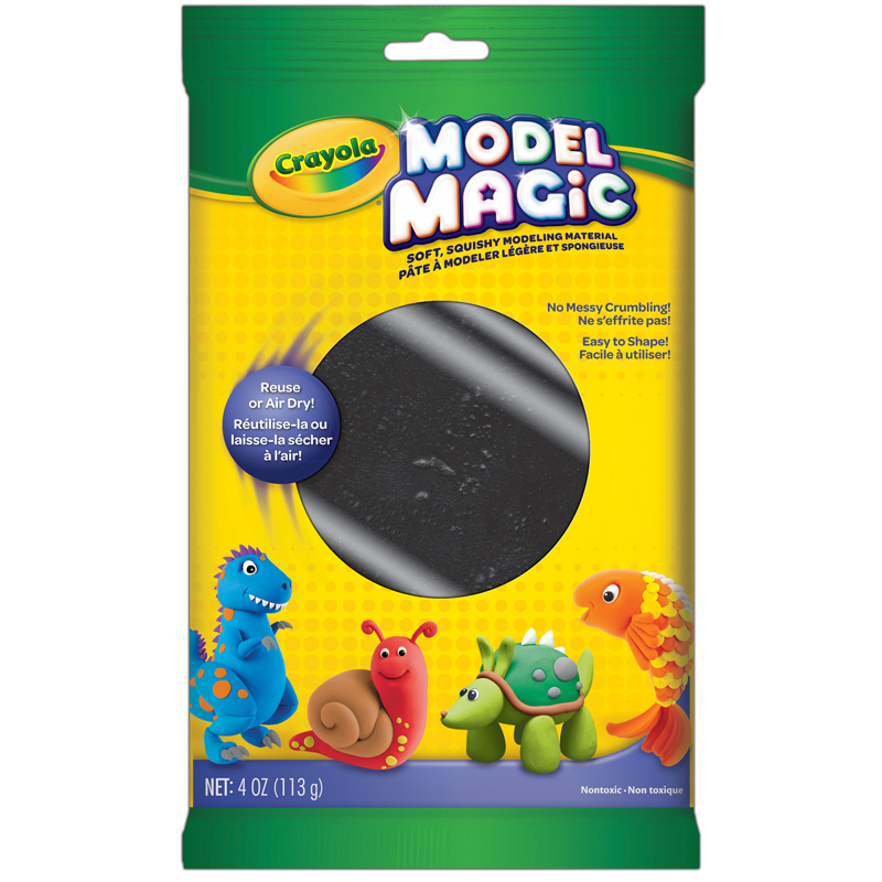 Model Magic 4 Oz Black