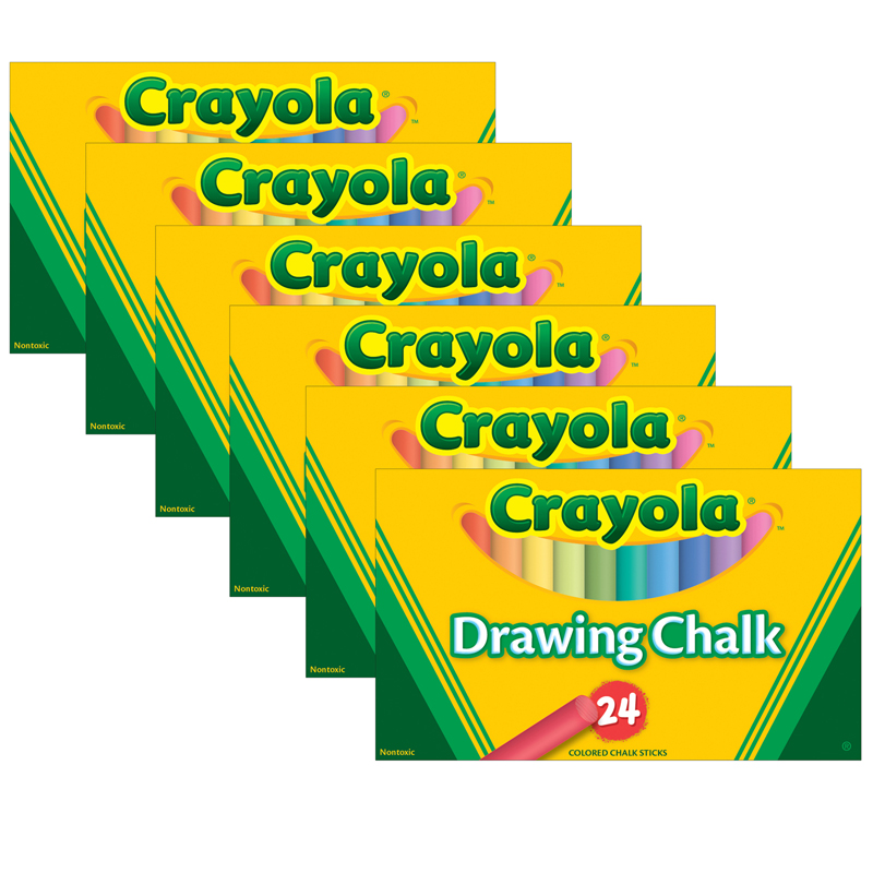 (6 Bx) Crayola Colored Drawing