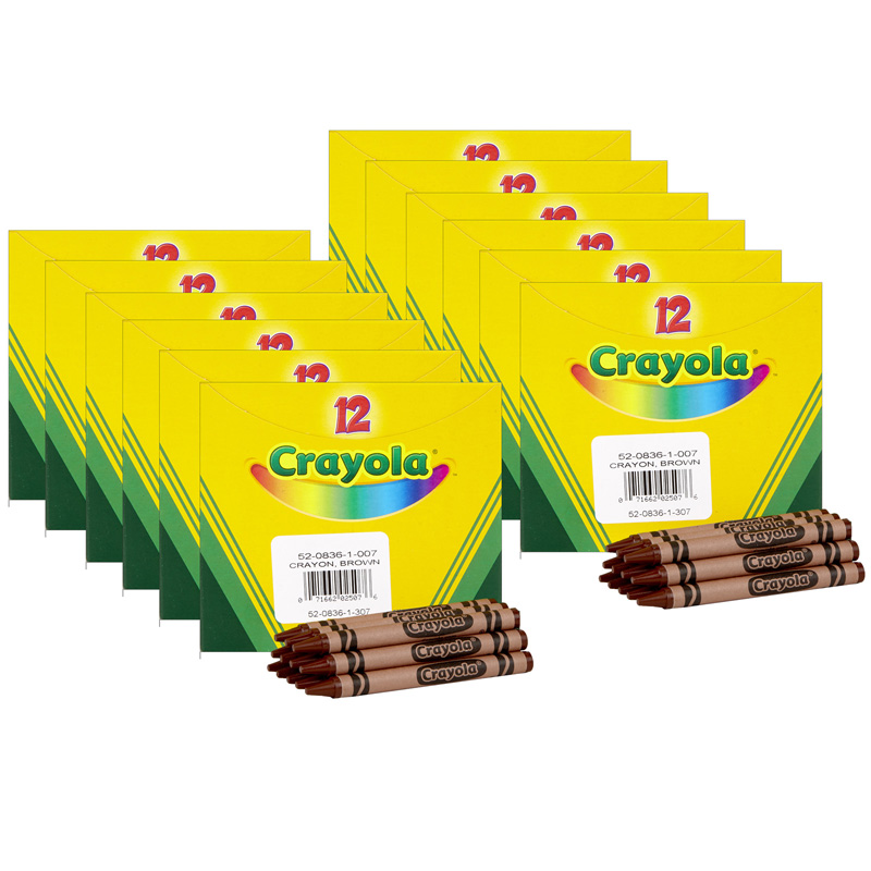 (12 Bx) Crayola Bulk Crayons 12ct