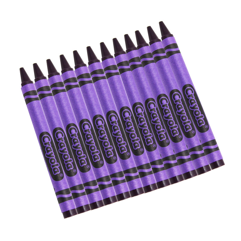 Crayola Bulk Crayons 12 Ct Violet