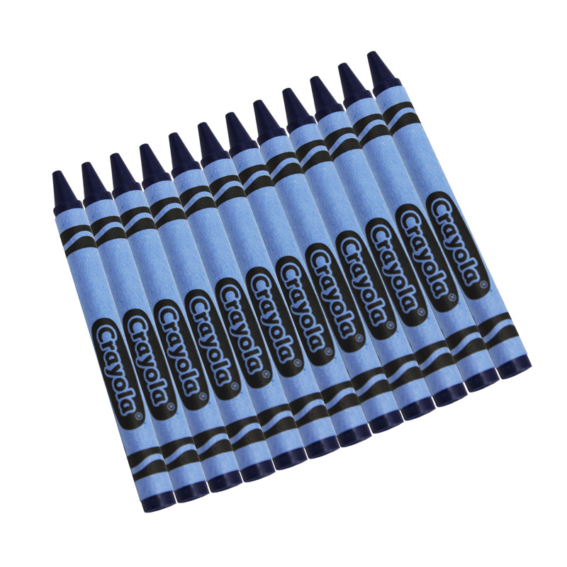 Crayola Bulk Crayons 12 Count Blue