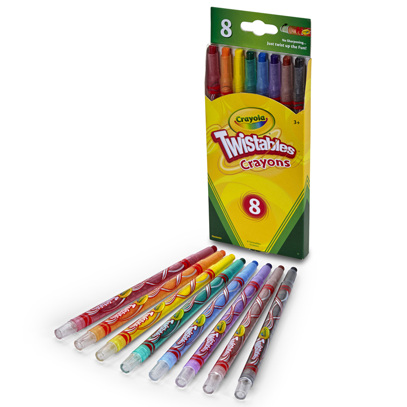 Crayola Twistables Crayons 8 Ct