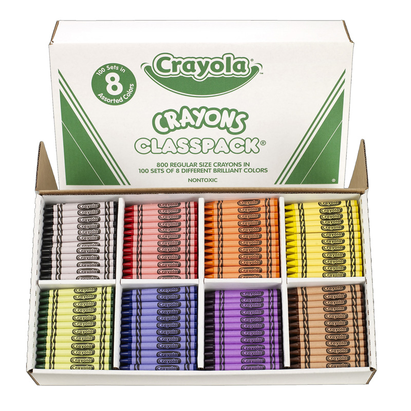 Crayola Crayons Classpacks 8 Color