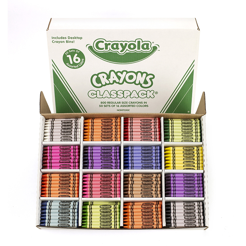 Crayola Crayons Classpacks 16 Color