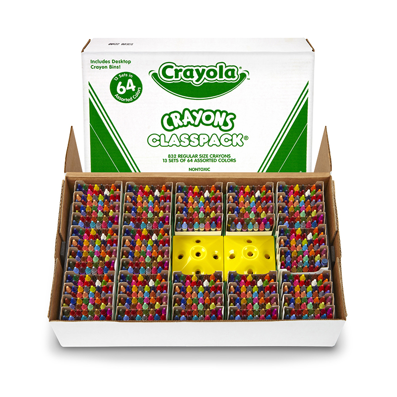 Crayola Crayons 64 Color Classpack