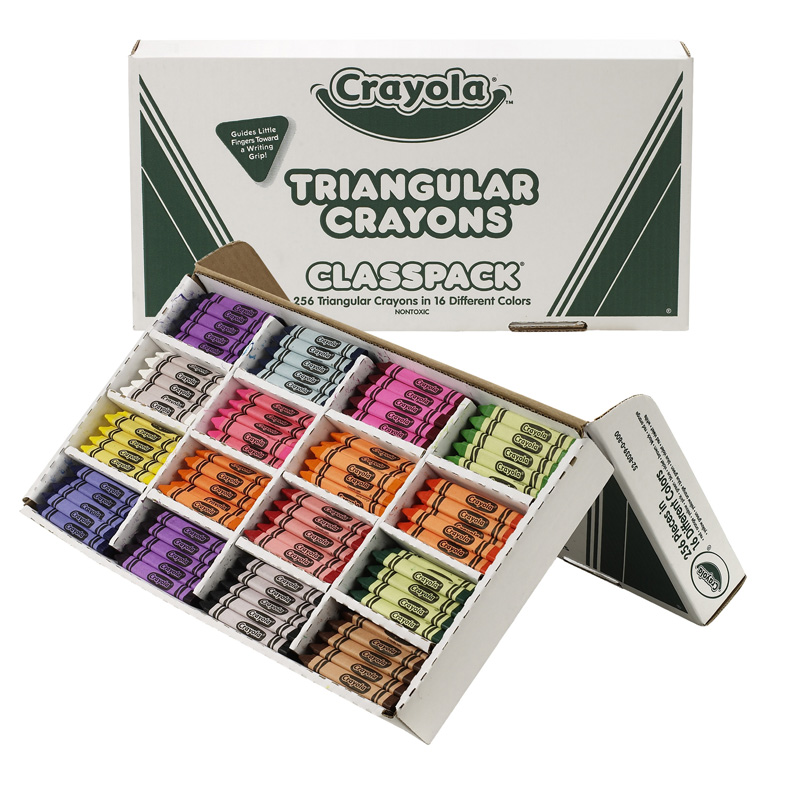 Crayola Crayon Classpack Triangular