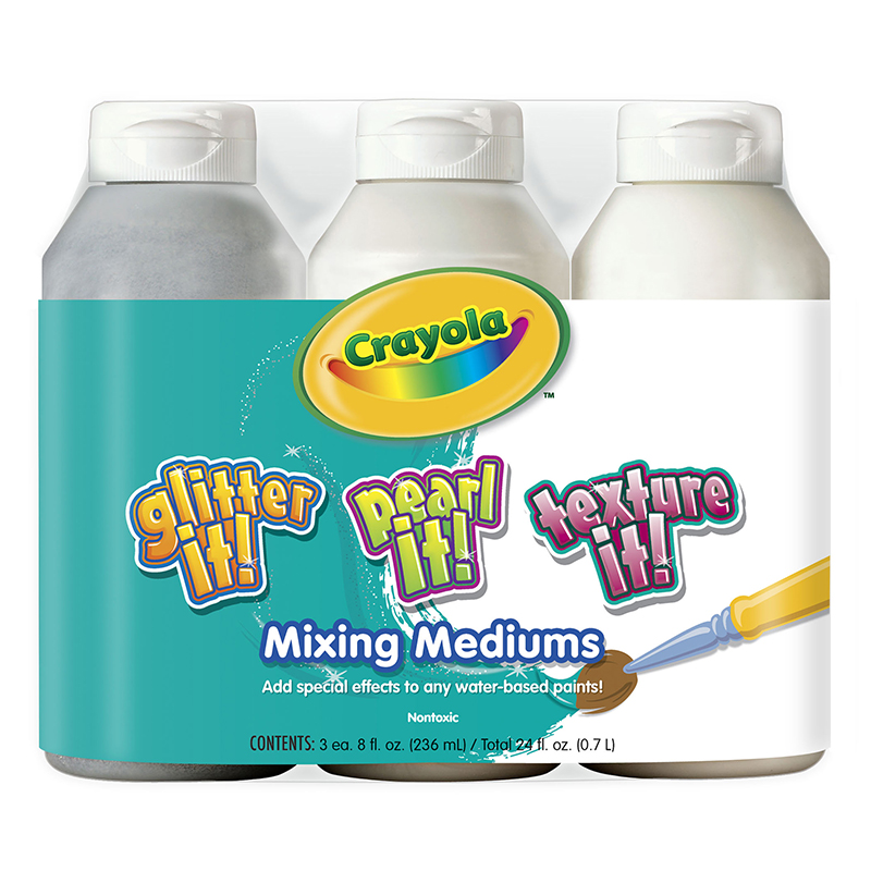 (2 Pk) Crayola 3 - 8oz Tempera