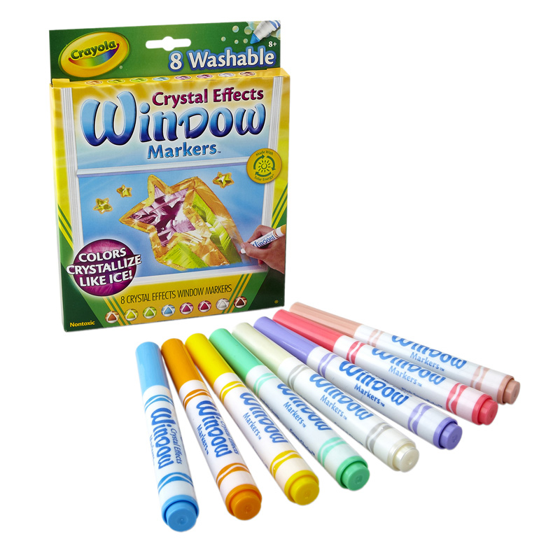 Crayola Crystal Effects Window