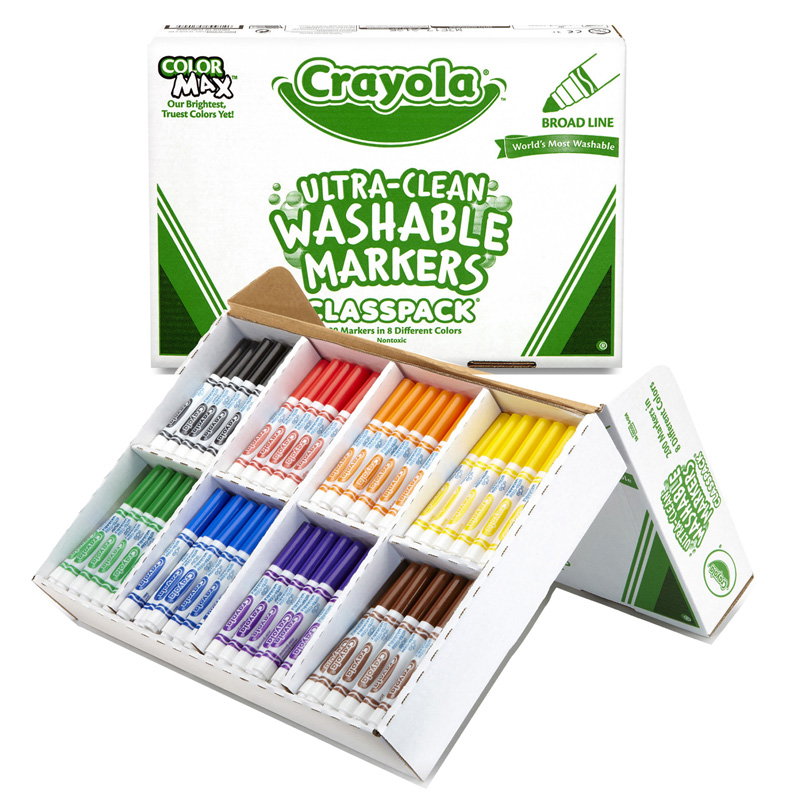 Crayola Washable Markers Classpack