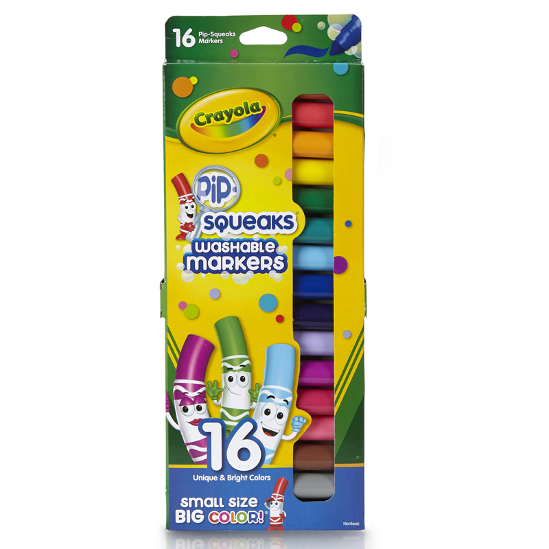 Pip Squeaks Markers 16 Ct Short