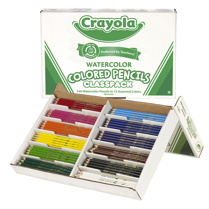 Crayola Watercolor Pencil 240 Ct