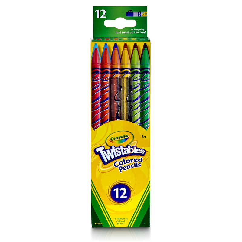 Crayola Twistables 12 Ct Colored