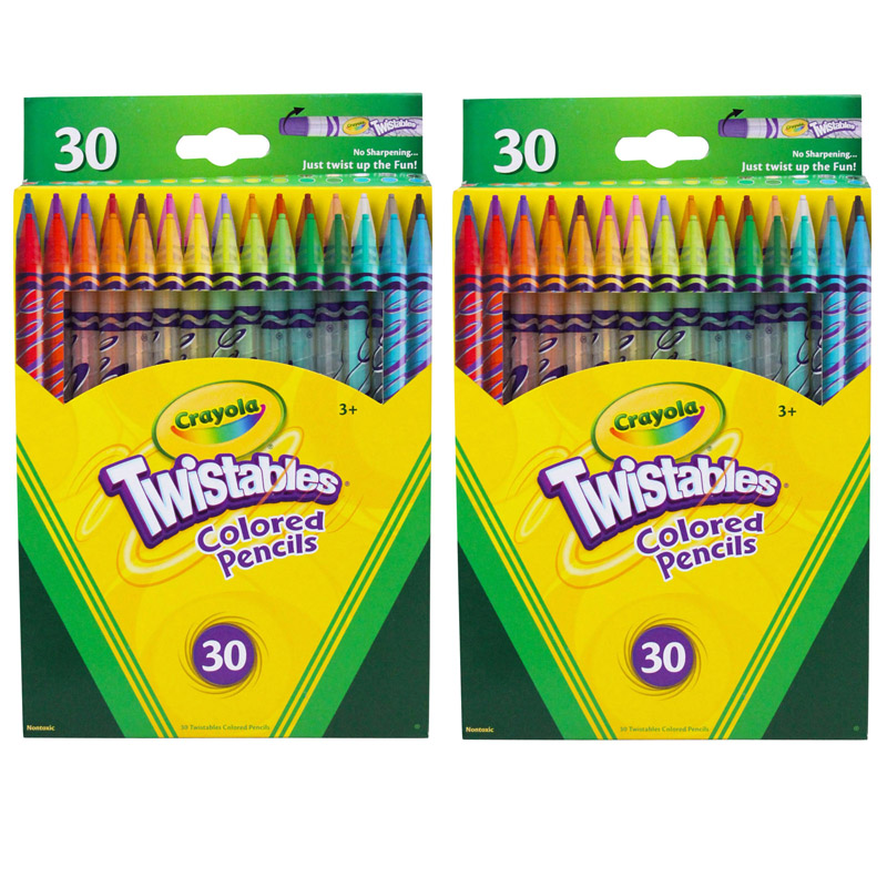 (2 Bx) Crayola Twistables 30ct Per