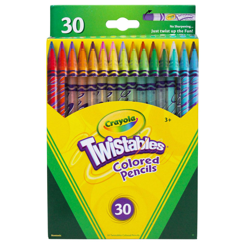 Crayola Twistables 30 Ct Colored