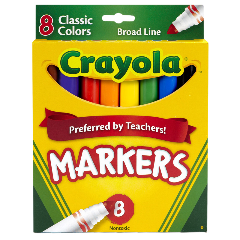 Original Coloring Markers 8 Color