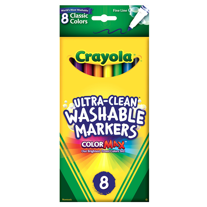 Washable Drawing Marker 8 Colors