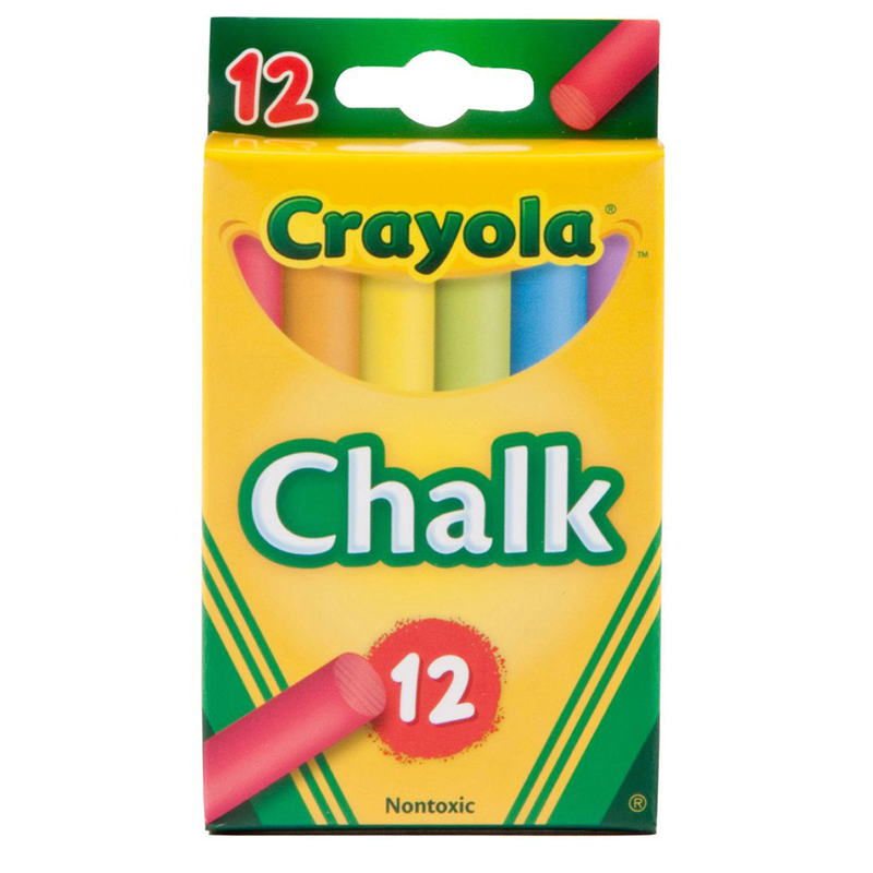 Crayola Colored Low Dust Chalk