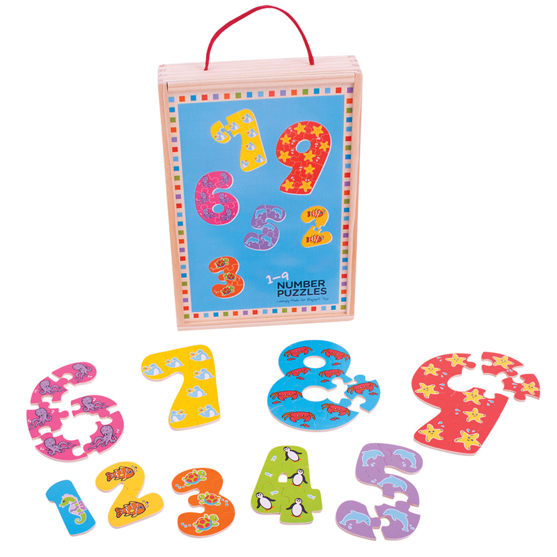 1-9 Number Puzzles