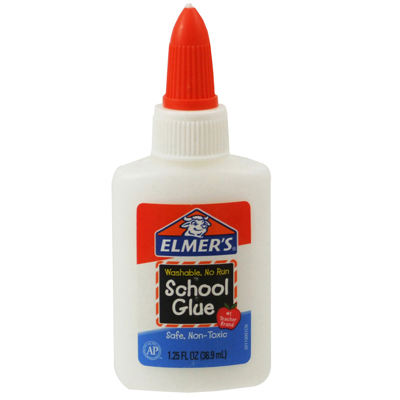 Elmers School Glue 1 1/4oz Bottle