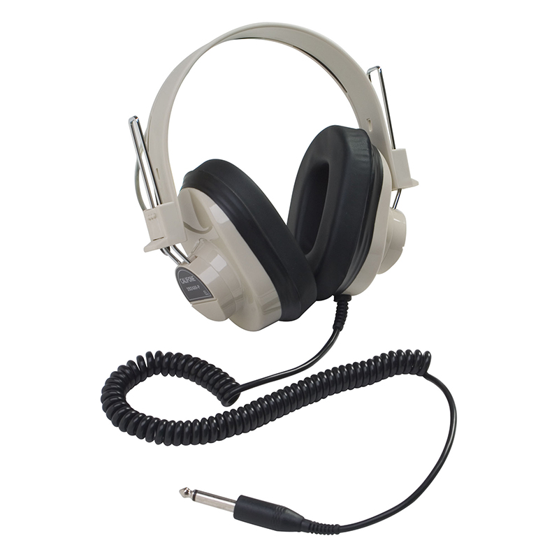 Monaural Headphone 5 Coiled Cord