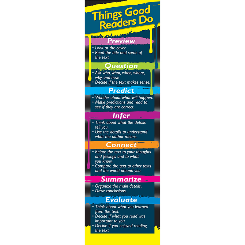 Things Good Readers Do Bookmarks