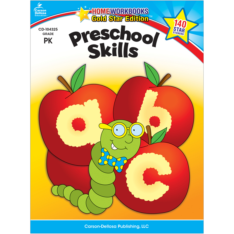Preschool Skills Home Workbook