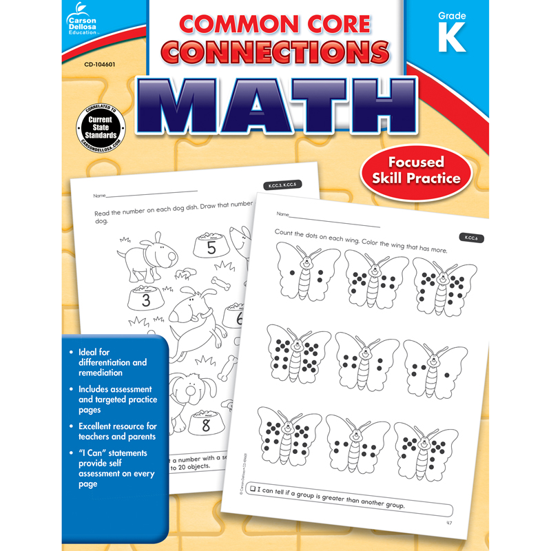 Math Gr K Common Core Connections