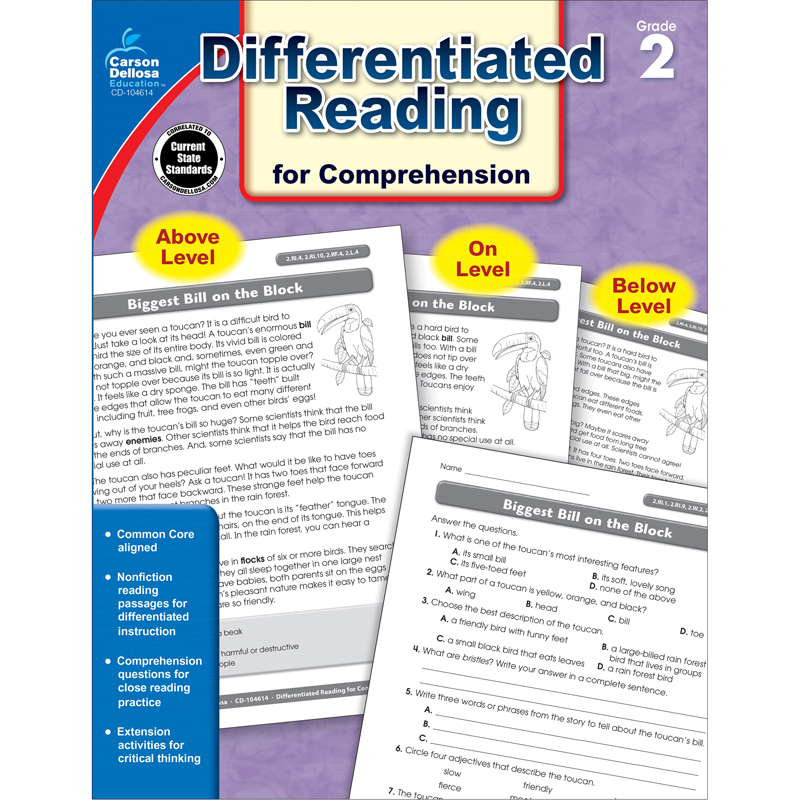 Book 2 Differentiated Reading For