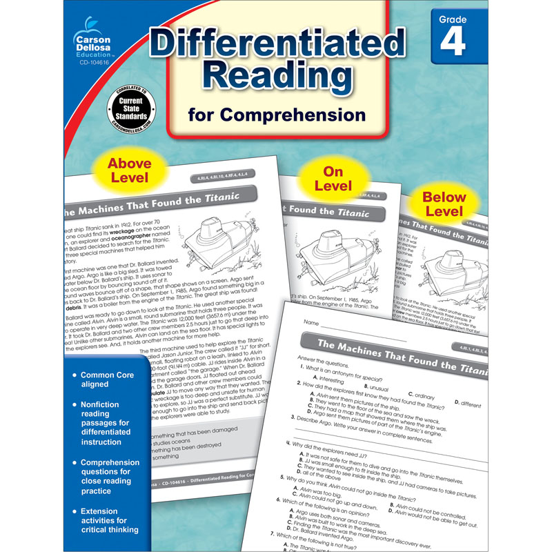 Book 4 Differentiated Reading For