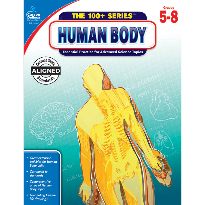 The Human Body Workbook Gr 5-8