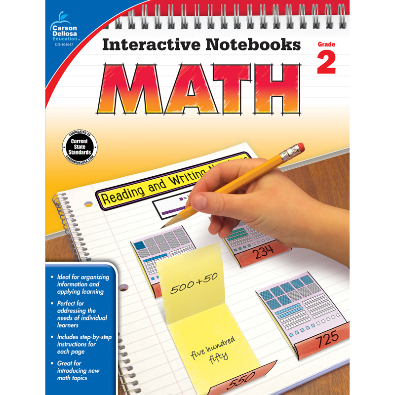 Interactive Notebooks Math Gr 2