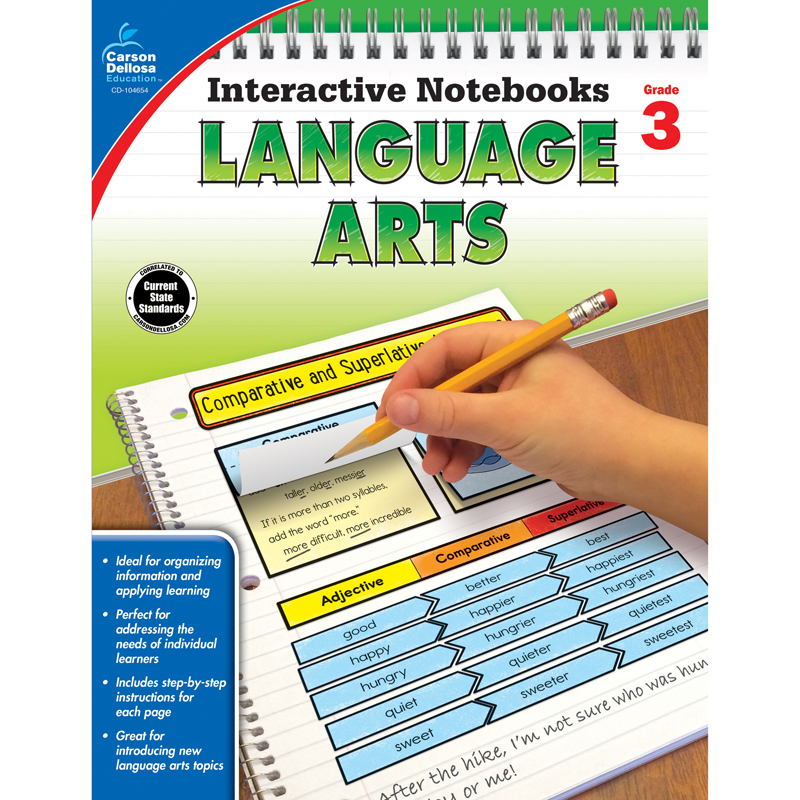 Interactive Notebooks Gr 3 Language