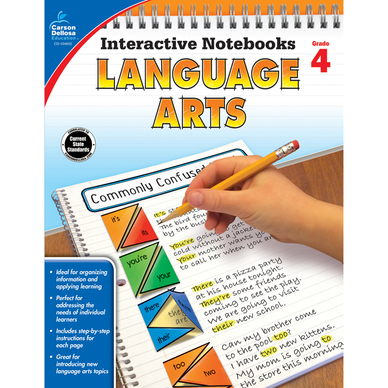 Interactive Notebooks Gr 4 Language